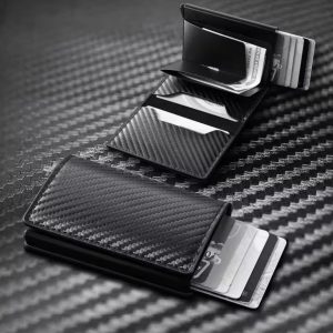 Tarjetero automático ultrafino