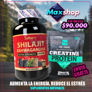 SHILAHIT + CREATINA PROTEIN